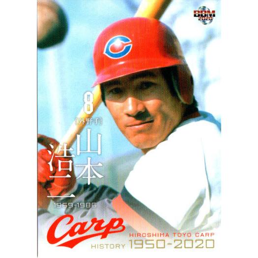 1970年代！山本浩二の目覚まし時計◆広島東洋カープ BBM2020 広島東洋カープヒストリー 1950-2020 レギュラーカード