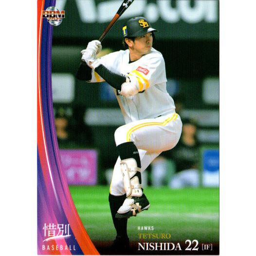 BBM2021 惜別球人カードセット レギュラーカード No.27 西田哲朗 