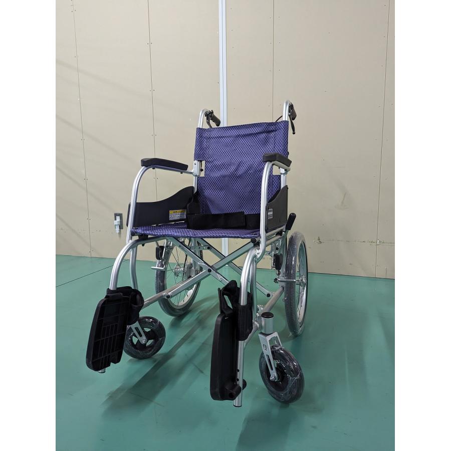 車イス(介助式) ふわりす KF16-40SB すみれパープル（愛知、岐阜県限定販売） |  | 03