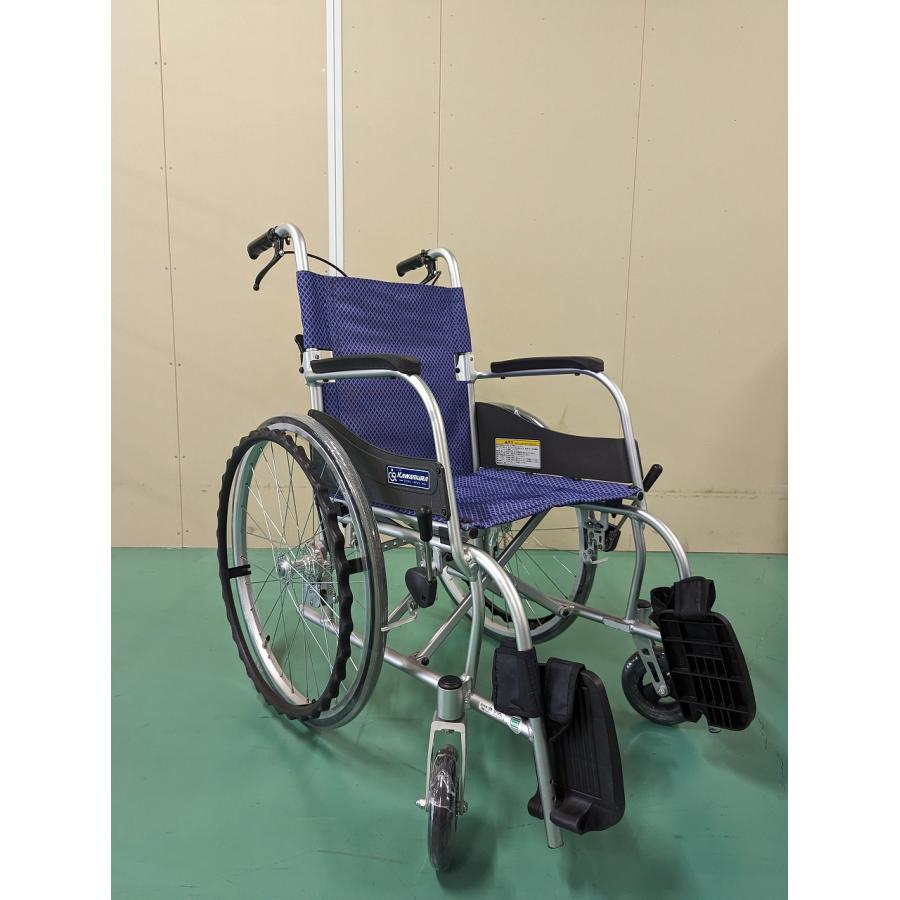 車イス(自走式) ふわりす KF22-40SB すみれパープル（愛知、岐阜県限定販売） |  | 01