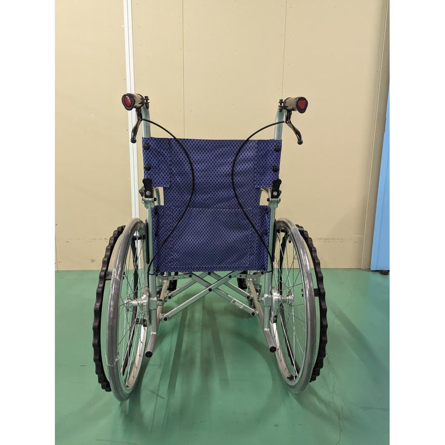 車イス(自走式) ふわりす KF22-40SB すみれパープル（愛知、岐阜県限定販売） |  | 02
