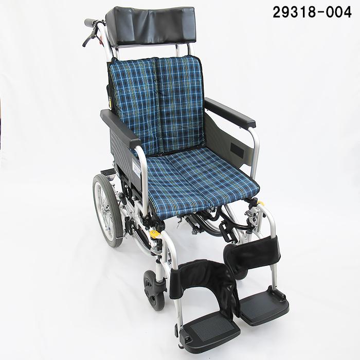 ミキ コンパクトティルト式車いす【スキット7 SKT-7】ミキ 座幅40 前座 