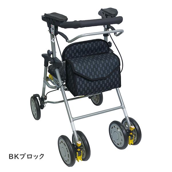 島製作所 【シンフォニーAR】肘を置いて安定歩行の前腕支持型歩行器 