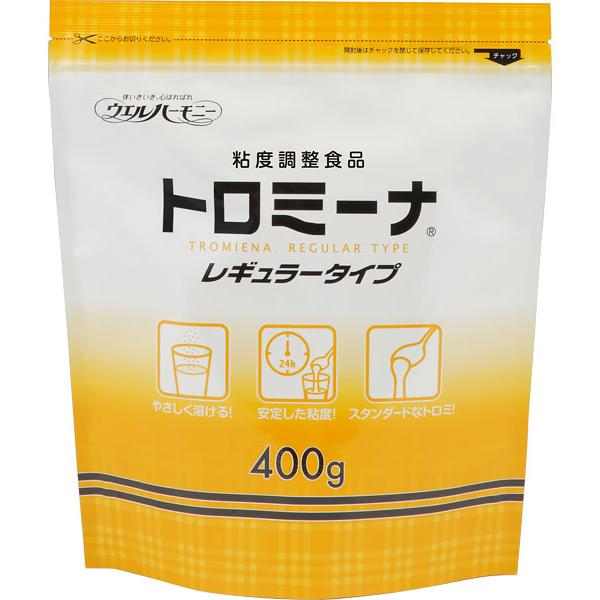 【まとめ売り】　トロミーナ レギュラータイプ 400g 5袋セット ウエルハーモニー トロミーナ レギュラータイプ 400g : ケアショップ