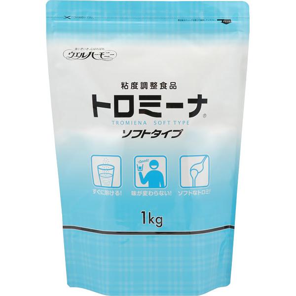 ウエルハーモニー トロミーナ ソフトタイプ 1kg 4袋セット ウエルハーモニー トロミーナ ソフトタイプ 1kg : ケアショップ