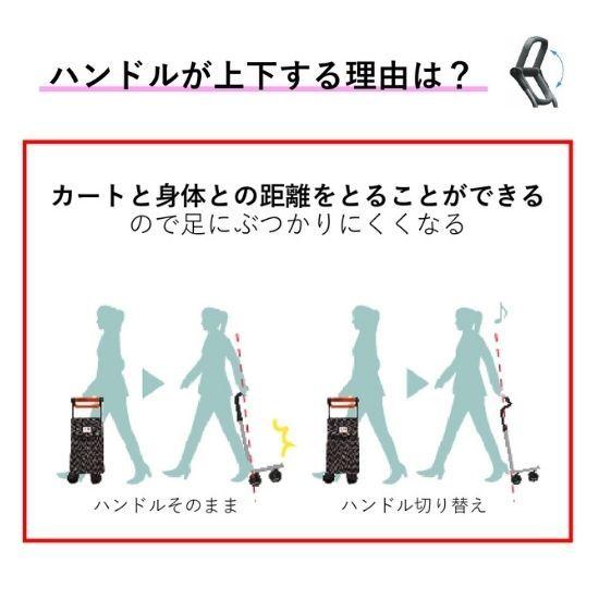 ショッピングカート　aカート ショッピング レインバッグ（ストッパー付）　ブラック　WCC14　幸和製作所　テイコブ　TacaoF　シルバーカー　介護　買い物｜carekuru｜06