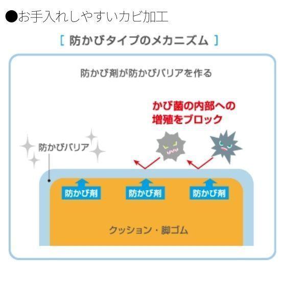 入浴グリップ　浴槽手すり　ユクリア　コンパクト130　オレンジ　PN-L12211D　簡単取付　介護用　お風呂　送料無料｜carekuru｜08