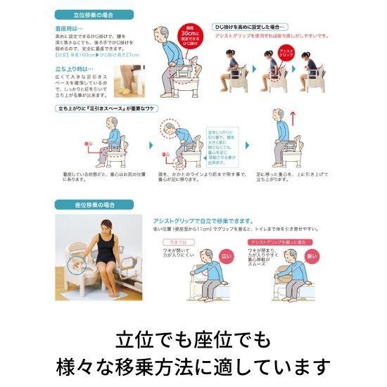 アロン化成 ポータブルトイレ 安寿 ちびくまくんFX-CP 補高