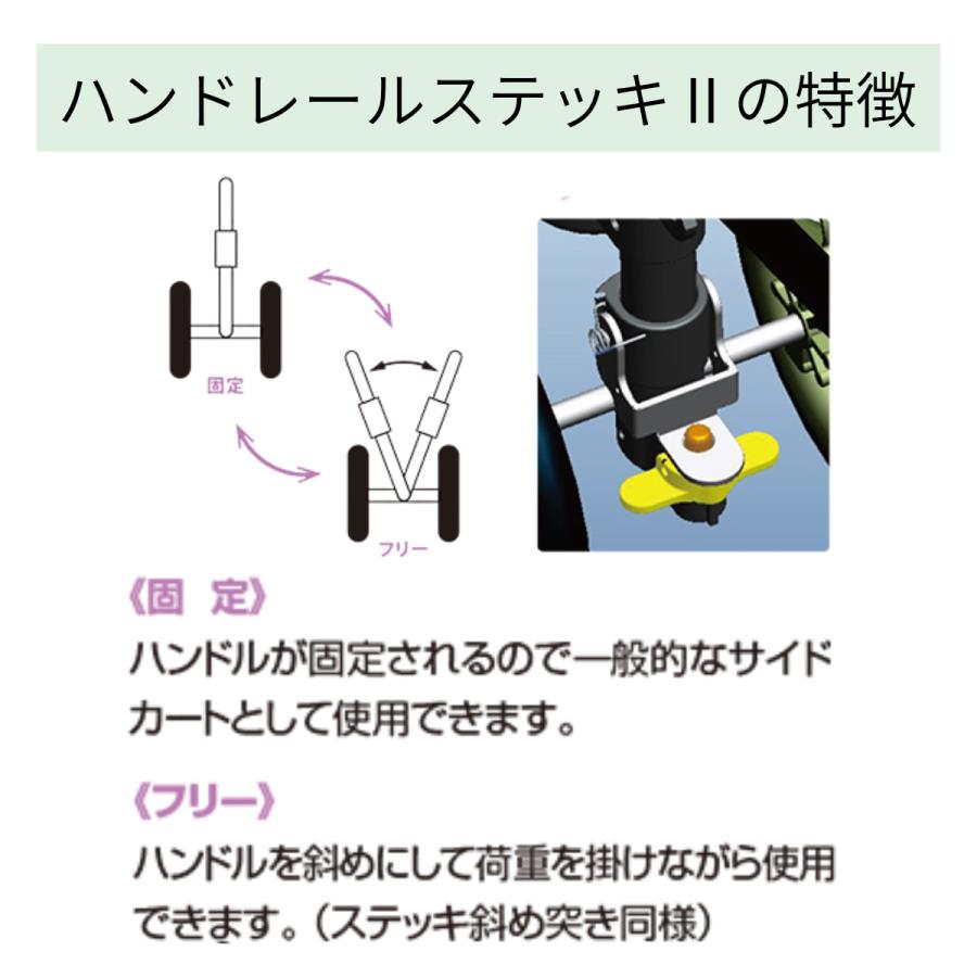 フジホーム 杖 介護 つえ 人気杖 ハンドレールステッキII WB5134