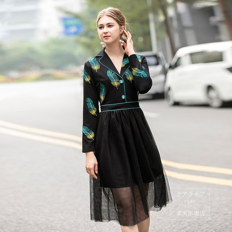 珍しい 19 欧米セレブ チュールワンピース 通勤ワンピース 大人ワンピース チュールレーススカート Hd8404 Carelife 通販 Yahoo ショッピング 大流行中 Fatehproductions Com