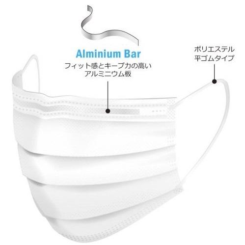 プロレーンマスク　LEVEL-2　50枚&times;10箱／1ケース　メディコム　レベル2（500枚）