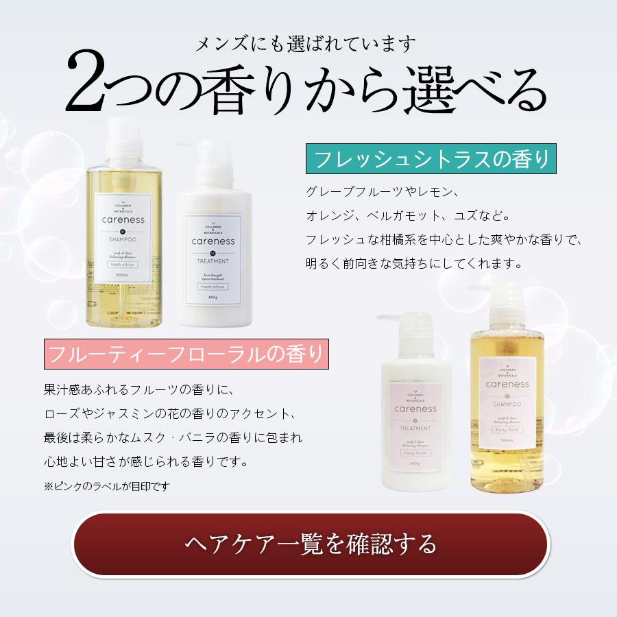 公式 シャンプー トリートメント 美容室専売 小ボトル セット ケアネス careness FC ダメージケア 泡パック 頭皮ケア コラーゲン ボタニカル　爆買 |  | 19