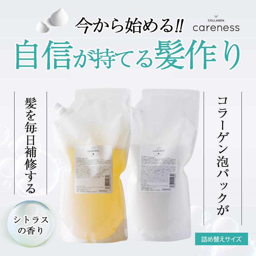 CARENESS TERACARE シャンプー・トリートメントセット 公式 ケアネス(careness) シャンプー トリートメント 大容量
