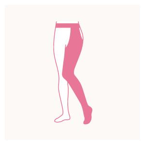 メディカルサポート　Prima(プリマ)　Y40ベルト付片脚ストッキング　L40-YBC00Be　クローズ　オーダーメイド