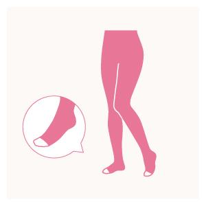 メディカルサポート　Prima(プリマ)　Y40パンティーストッキング　L40-YPO00Be　オープン