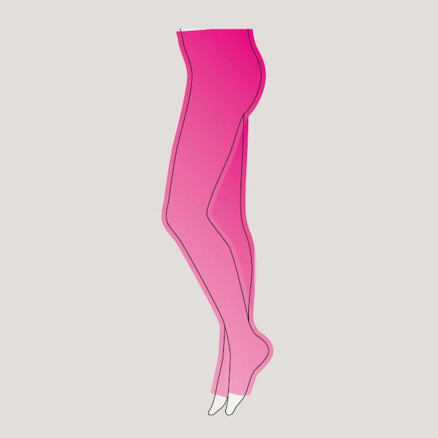 メディフォルテ パンティストッキング（パンティ部加圧）【お