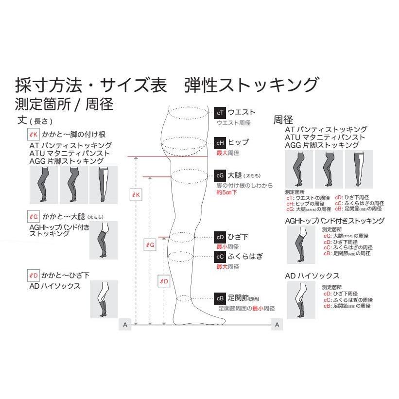 VENOSAN(ベノサン) 4000 AT パンティストッキング｜carenet-lymph｜03