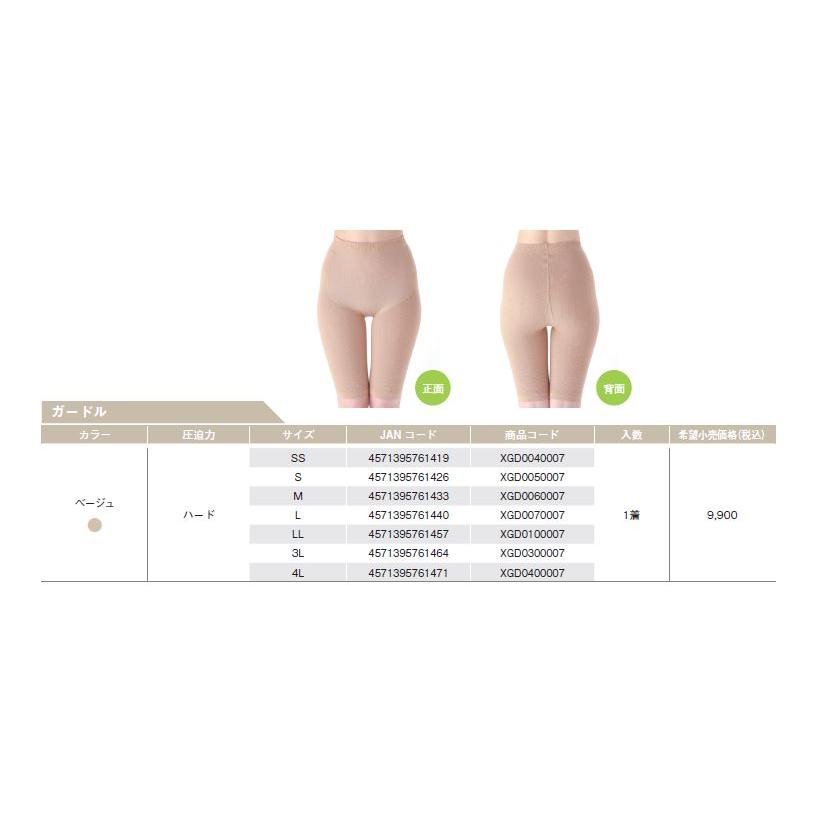メディカルサポート 非医療機器 ガードル（ハード） XGD : けあねっと