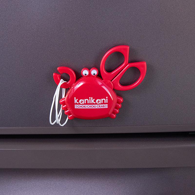 マグネット付きはさみ　かにかに　G-2030　冷蔵庫　輪ゴム　ポスト投函　送料無料 |  | 02