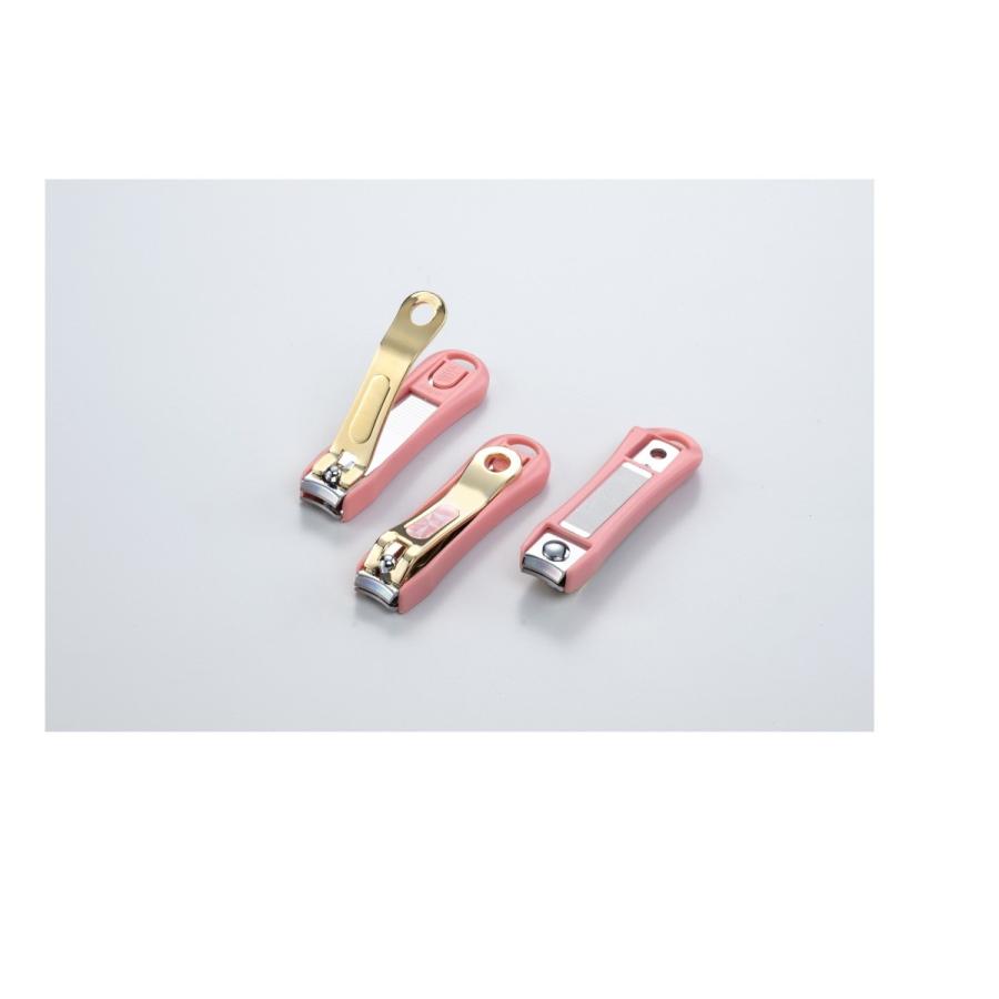 ゴールドつめきり　Ｓサイズ　ピンク　グリーンベル　(　爪切り　つめきり　女性　大人かわいい　ネイル　ネイルケア　)　メール便 |  | 01