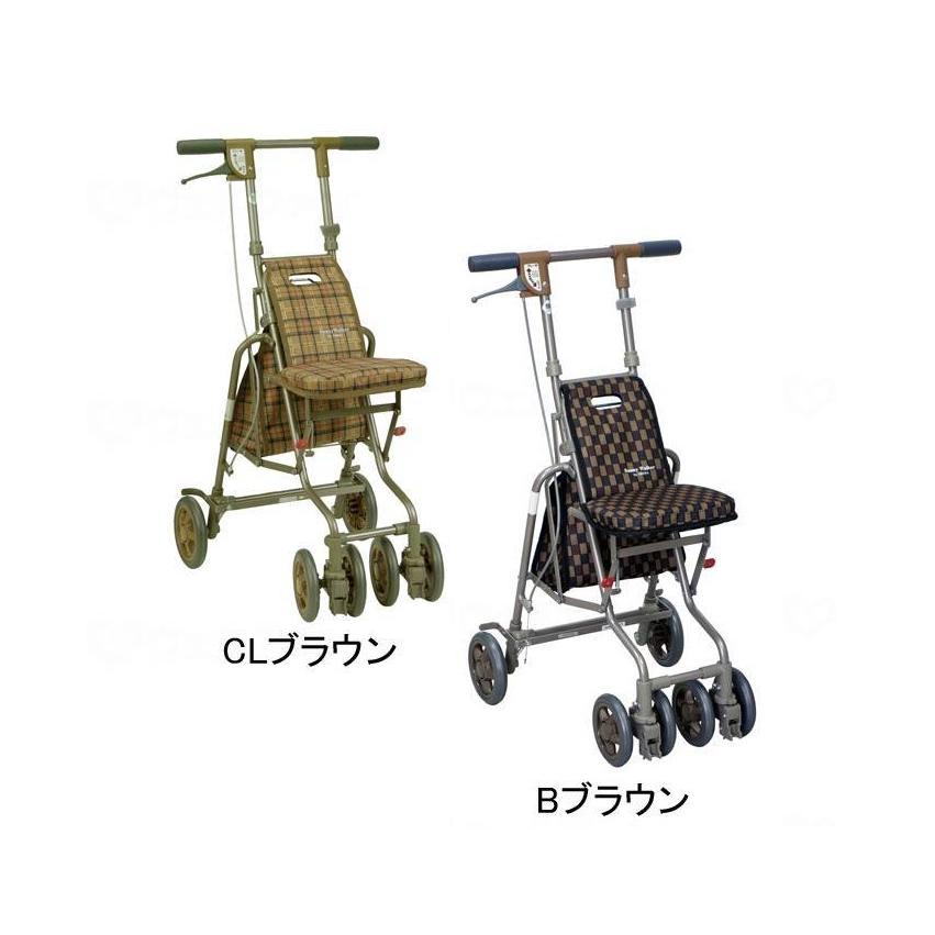 シルバーカー サニーウォーカーAW-III（AW-3）島製作所 軽量 手押し車
