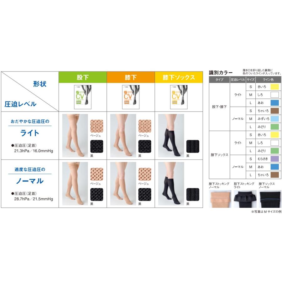日本シグマックス 【ポスト投函】医療用 弾性ストッキング CV