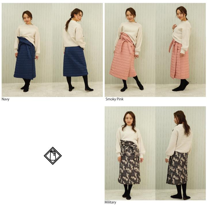 CARESTAR（ケアスター） 蓄熱 サロペットスカート フレア ロング 秋冬