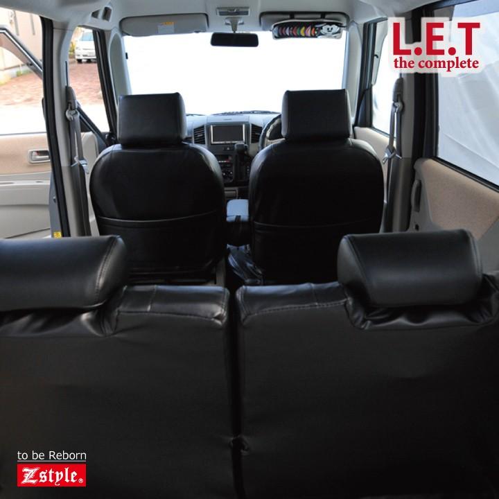 後席シートカバー bB シートカバー 1列のみ トヨタ ビービー 専用 LETコンプリート レザー ※オーダー生産（約45日後出荷）代引き不可 | z-style | 04