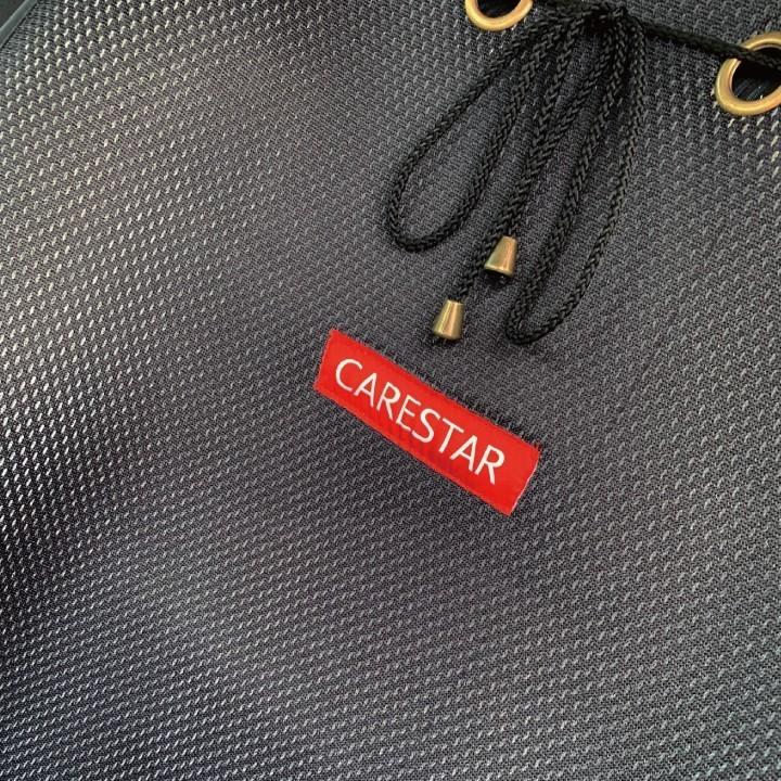 CARESTAR 折りたたみアウトドア用品 ネイビー/グリーン 2セット z-style 2席セット シートカバー 涼感 ネイビー ハニカムメッシュ