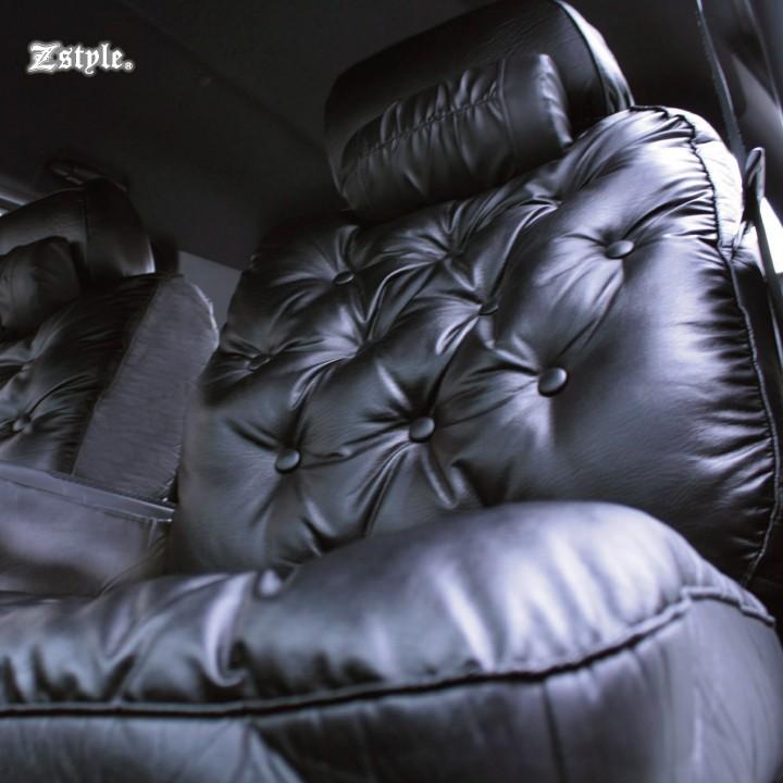 トヨタ bB （ビービー） シートカバー グラマラス 車種専用 超ゴージャス レザーシート ※オーダー生産（約45日後出荷）代引き不可 | z-style | 02