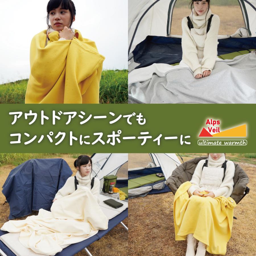 1分で＋18℃あたたかくなる 体温リサイクル 抗菌 消臭 ブランケット Lサイズ 大判 ふわふわ 超軽量 毛布 ひざ掛け 暖かい おしゃれ かわいい キャンプ CARESTAR_7