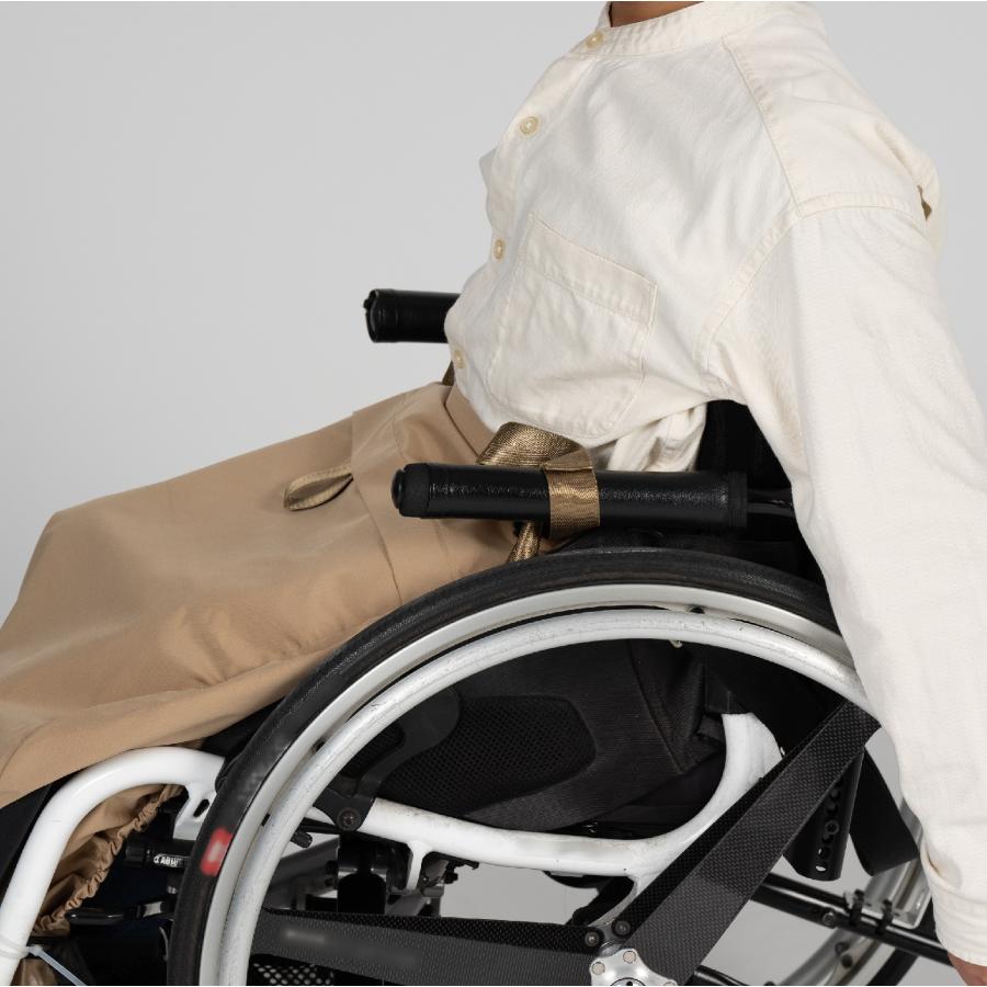 [ケアウィル] 車椅子利用者用 【ひざかけのみ】 レインウェア セットアップ別売 ケアウィル] レインウェア【ひざかけのみ】車椅子、防寒、上下