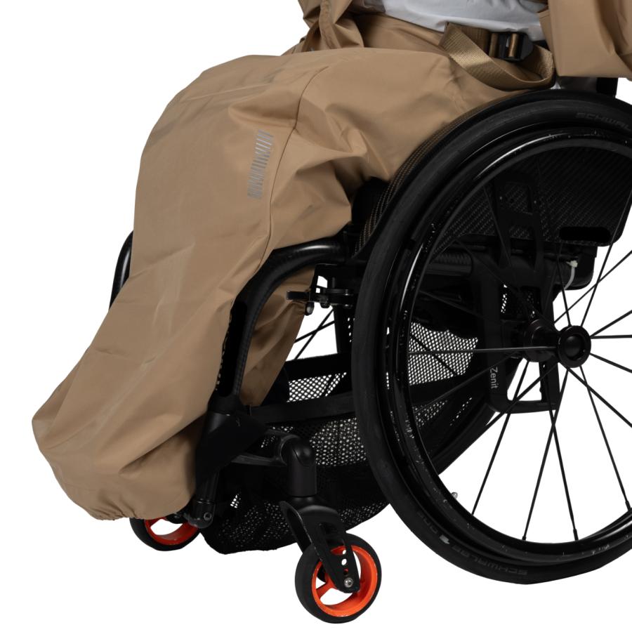 [ケアウィル] 車椅子利用者用 【ひざかけのみ】 レインウェア セットアップ別売 ケアウィル] レインウェア【ひざかけのみ】車椅子、防寒、上下