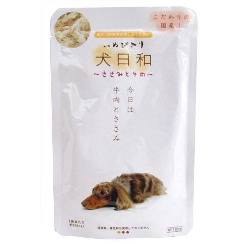 わんわん 犬日和パウチ ささみと牛肉 80g ドッグフード ウェットフード レトルトパウチ ペットフード ドックフード 犬用品 ペット用品 10017267 カレッツァ 犬用品 ドッグフード 通販 Yahoo ショッピング