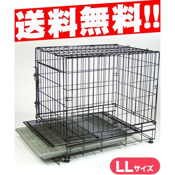 Proスチールケージ Ll 網スノコ付き 大型犬用 サークル ゲージ プロスチールケージ 同梱不可 カレッツァ 犬用品 ドッグフード 通販 Yahoo ショッピング