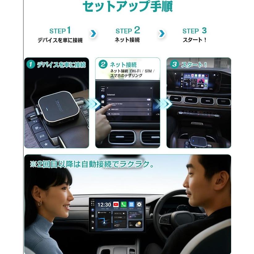 ottocast 正規 オットキャスト OttoAiBox E2 最新 Android13 CarPlay