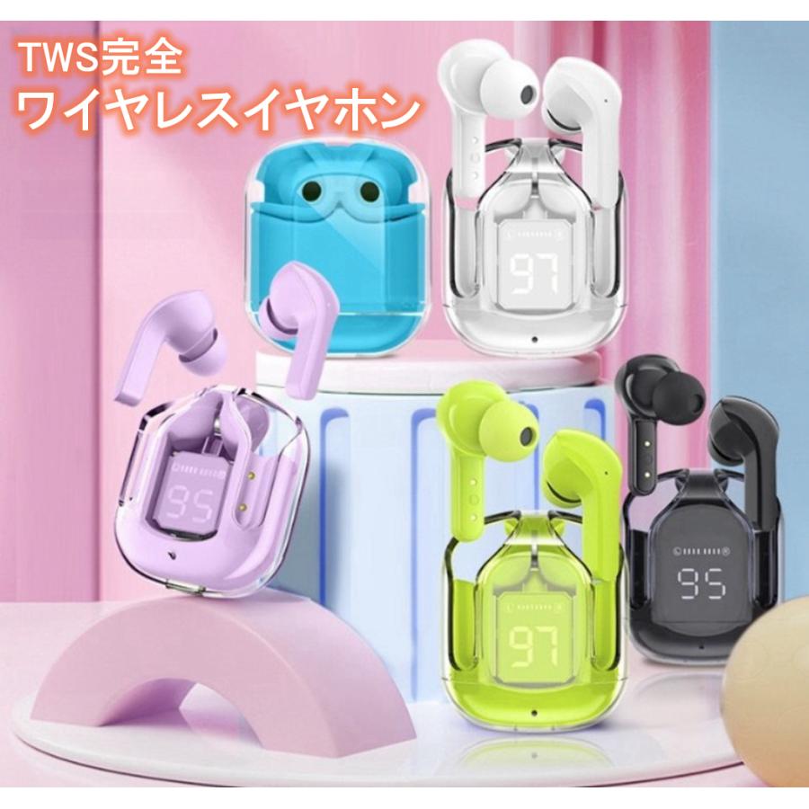 イヤホン bluetooth ワイヤレスイヤホン マイク付き 軽量 小型