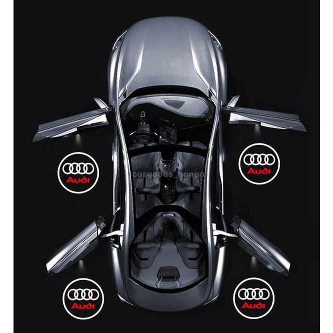 アウディ カーテシランプ Audi LED プロジェクター 左右2個セット ガラスレンズ ドア エントリーライト A1 A3 A4 A5 A6 A8 A4 TT｜cargoods-honpo｜06