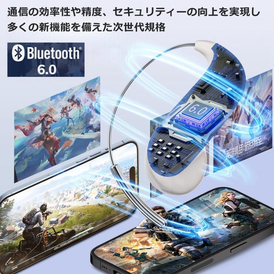 MONSTER ワイヤレスイヤホン オープンイヤー 耳掛け チタン合金 ノイズ