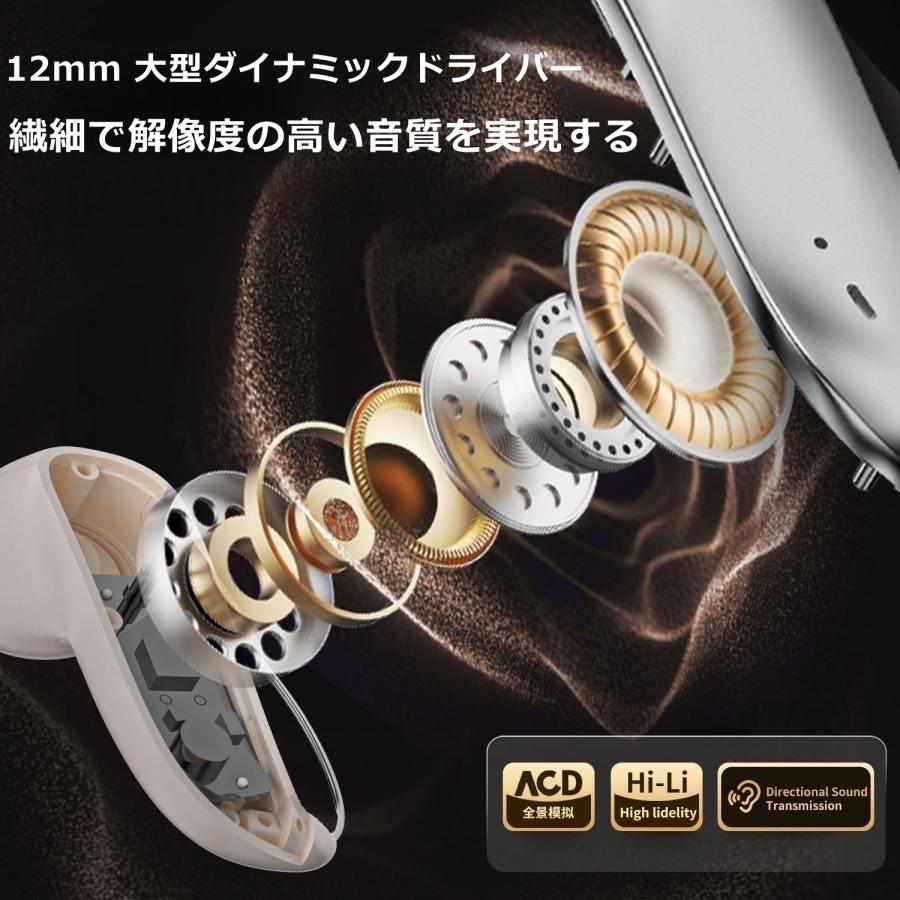 MONSTER ワイヤレスイヤホン オープンイヤー 耳掛け チタン合金 ノイズ