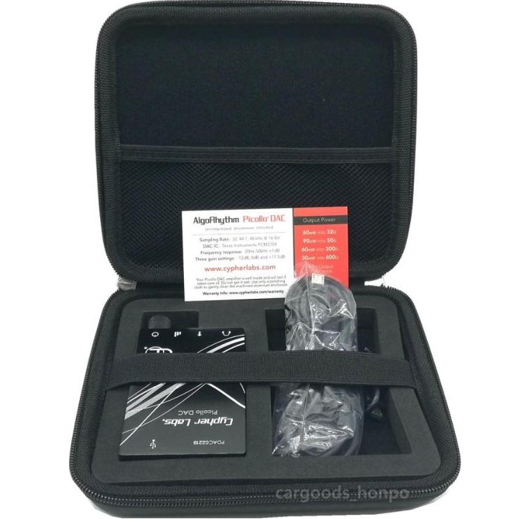 ポータブルアンプ Cypher Labs AlgoRhythm Picollo DAC イヤホン