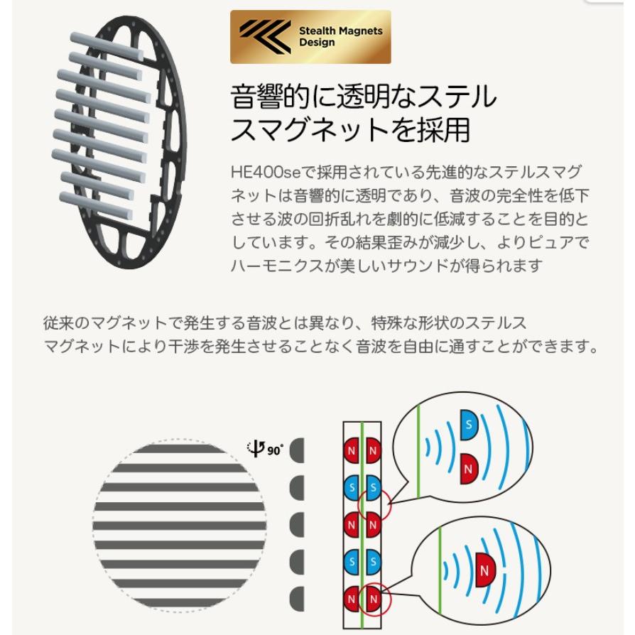 HIFIMAN ハイファイマン HE400se 平面磁界駆動型ヘッドホン 平面 HIFIMAN ハイファイマン HE400se 平面磁界駆動型ヘッドホン 平面