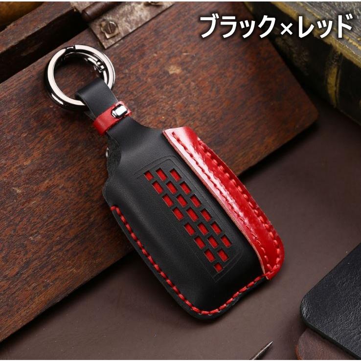 ジャガー ランドローバー用 本革 キーケース ホルダー カバー レンジ