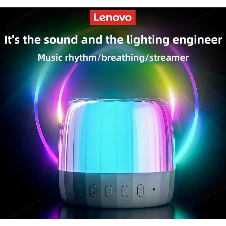 レノボ ワイヤレススピーカー k3plus bluetooth5.2 RGB LEDライト ポータブル Hifi 小型 重低音 屋外 イルミネーション TFカード対応 充電式｜cargoods-honpo｜07