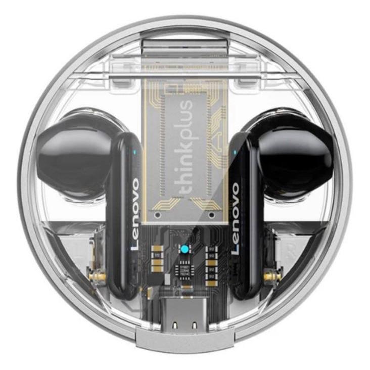 レノボ 純正 ワイヤレスイヤホン lp8pro Bluetooth 5.2 ゲーミングイヤホン スポーツ 低遅延 マイク 防水 レノボ ノイズキャンセリング ブラック ホワイト｜cargoods-honpo｜02