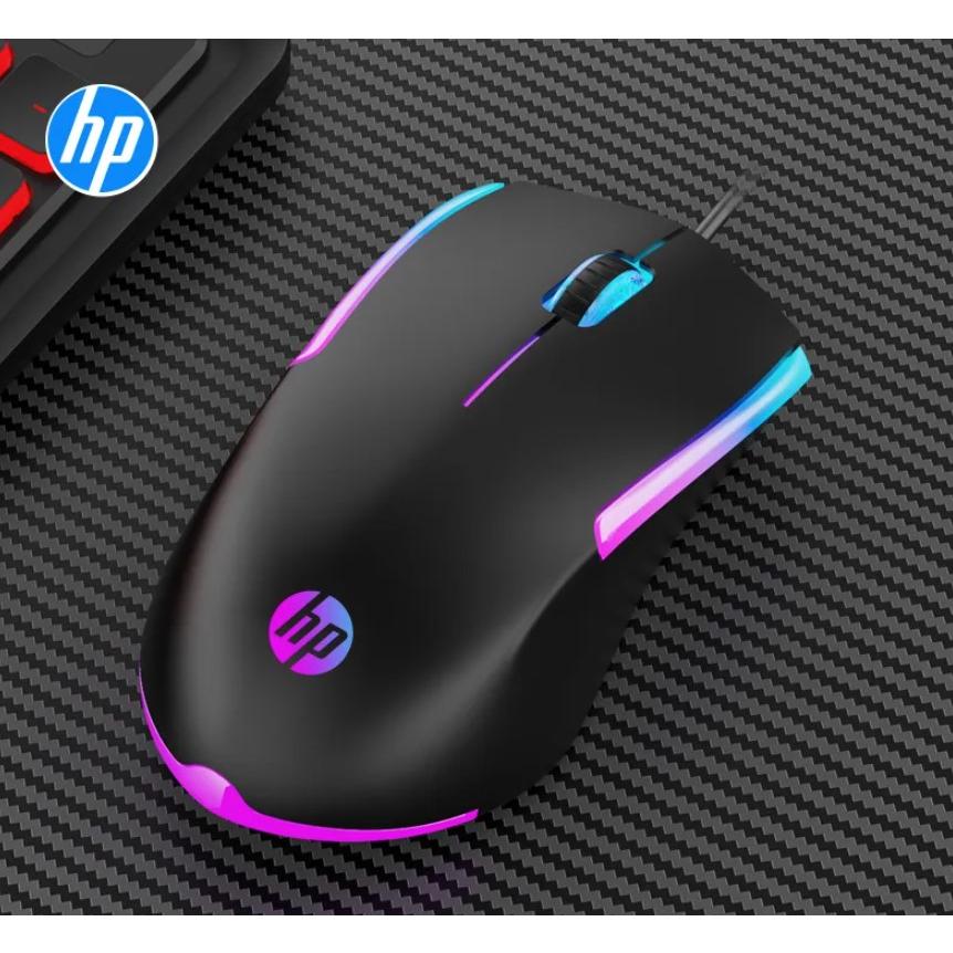 エイチピー HP ゲーミングマウス 3ボタン 左右対称 有線 LEDライト 7色