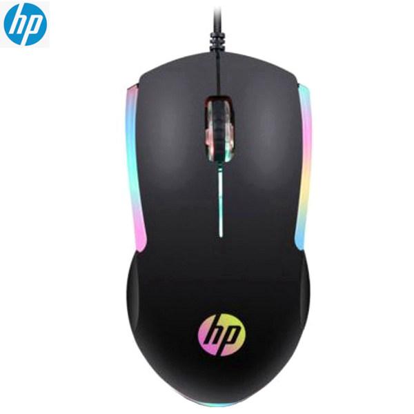 エイチピー HP ゲーミングマウス 3ボタン 左右対称 有線 LEDライト 7色