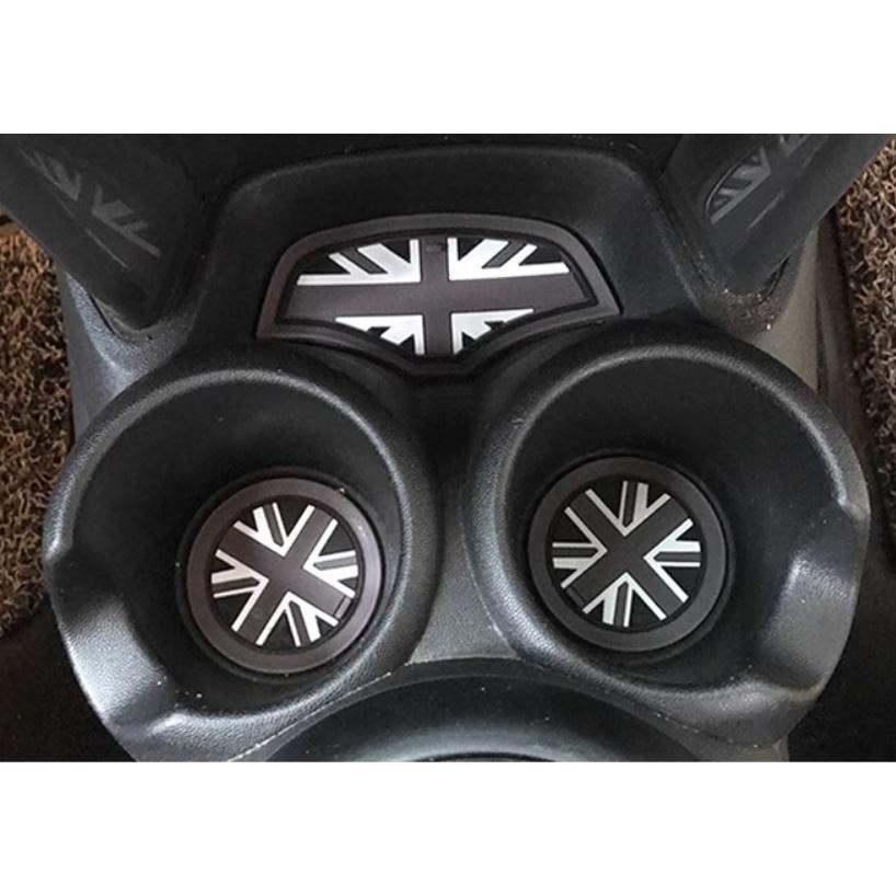 BMW MINI F55 F56 F54 F60 ミニ クーパー コースター 3点セット 内装