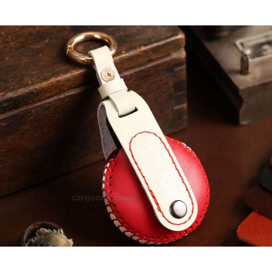 MINI ミニ キーケース キーカバー 本革 キーホルダー アクセサリー