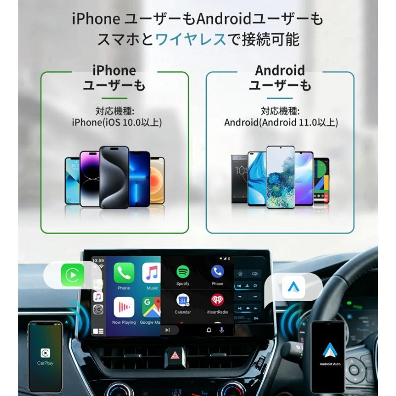 オットキャスト　ミニslim CarPlay Amazon.co.jp: 【公式】オットキャスト ミニスリム MINI Slim Ottocast